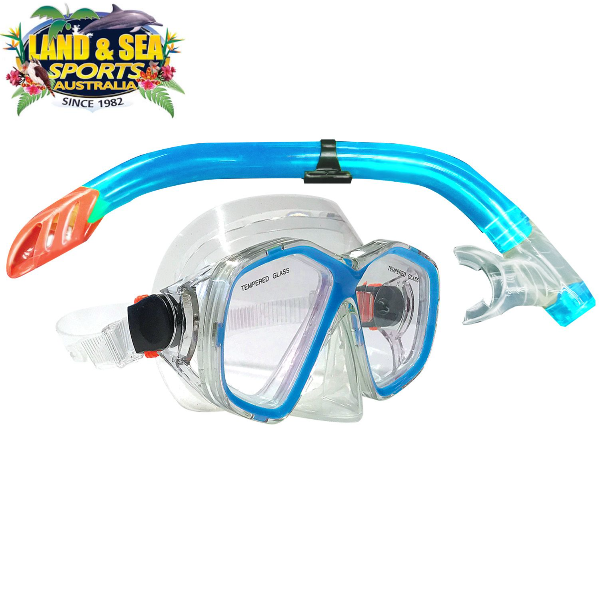 Land & Sea Ssports Daintree Mask & Snorkel Set