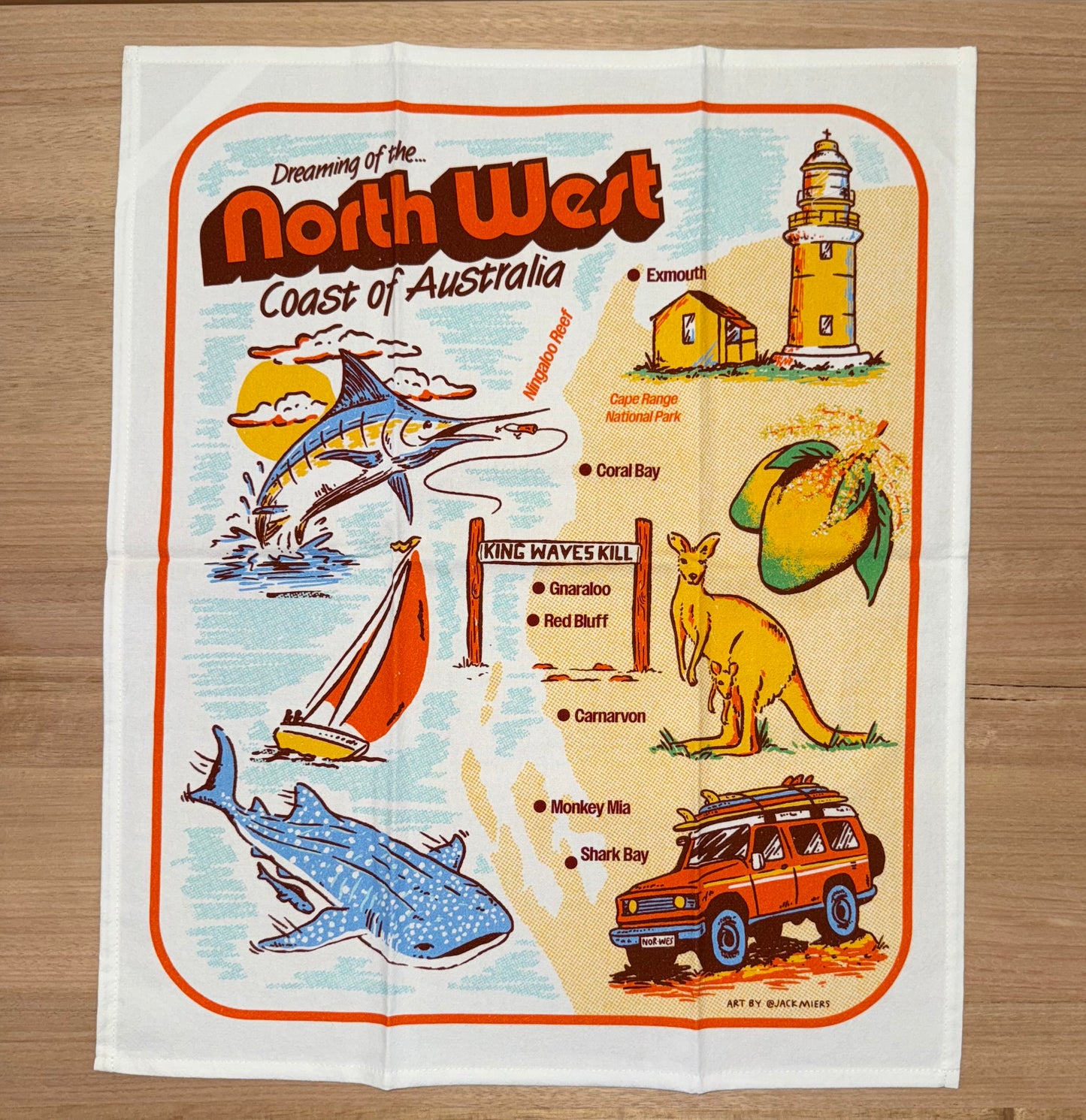 Norwest Dreaming Tea Towel