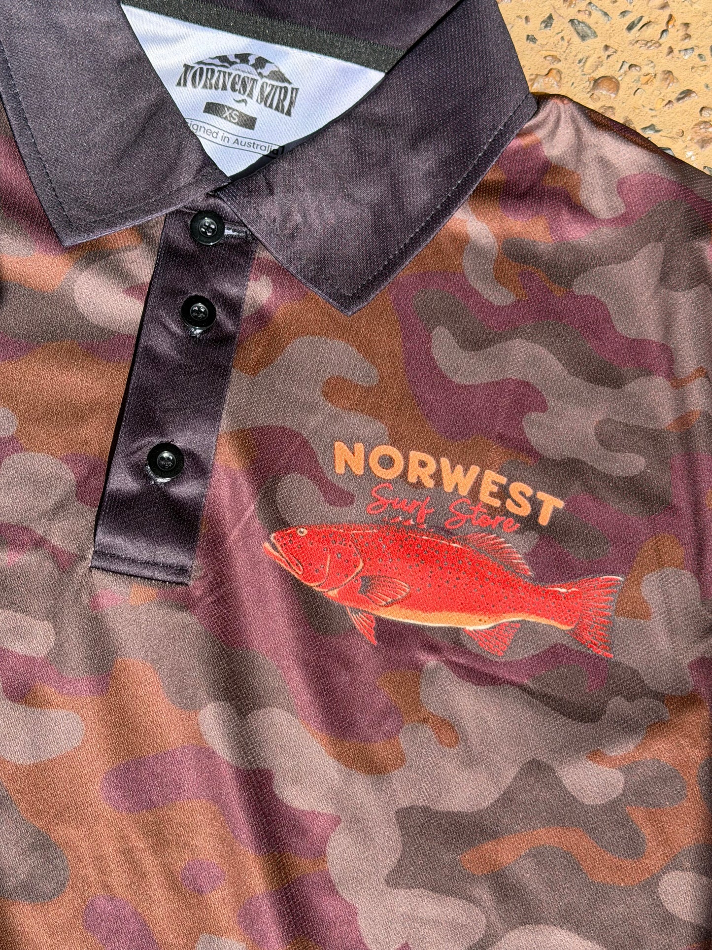 Kids Coral Trout Fishing Shirt