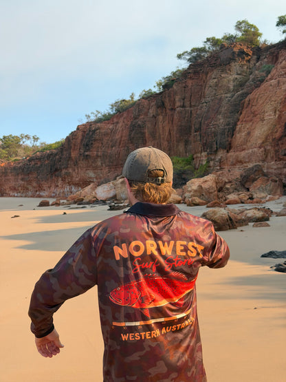 Kids Coral Trout Fishing Shirt