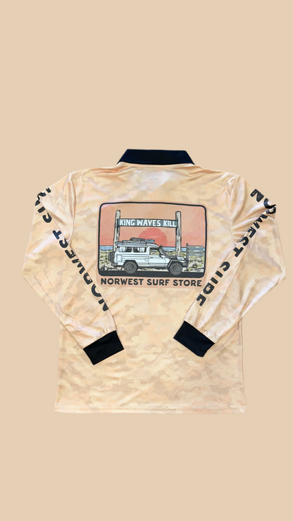 Troopy x King Waves Kill Fishing Shirt