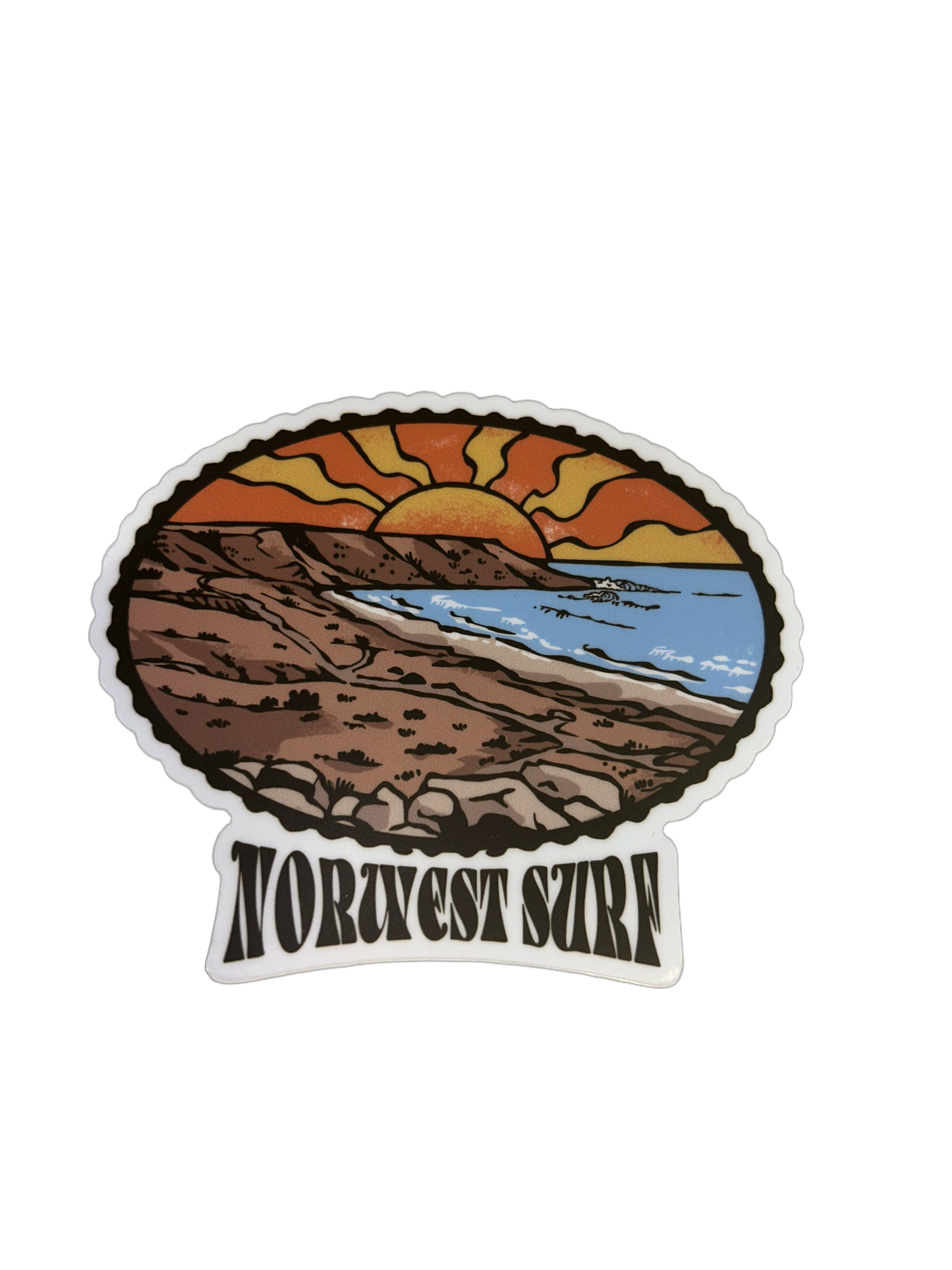 Sticker - Norwest Surf x Bluff