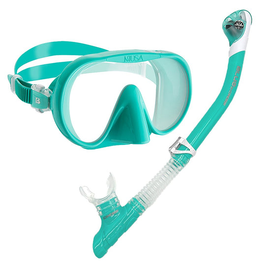 Cressi Musa and Scilla Dry Mask & Snorkel Set